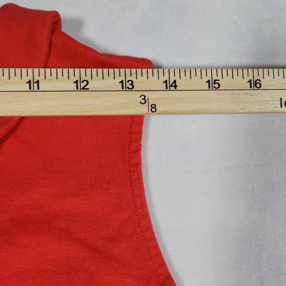 Disney‎ Parks Minnie Mouse Peplum Top Womens 1X Red Organic Cotton - Picture 5 of 13